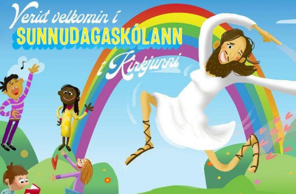 Βλάσφημη διαφήμιση από τους Λουθηρανούς με τον Ιησού στην Ισλανδία - ΕΚΚΛΗΣΙΑ