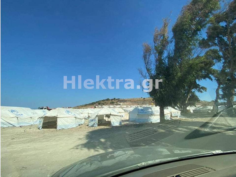 Το Hlektra.gr στον νέο καταυλισμό στην Λέσβο – Δείτε τις νέες σκηνές - ΕΛΛΑΔΑ