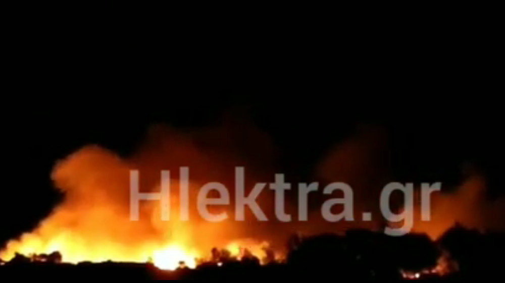 Το Hlektra.gr στη Σάμο: Μεγάλη φωτιά στο κέντρο μεταναστών στη Σάμο - ΕΛΛΑΔΑ