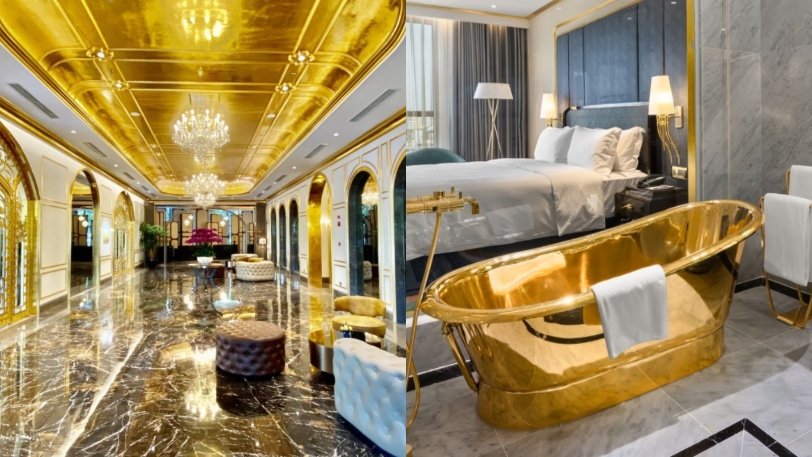 Το πρώτο επιχρυσωμένο ξενοδοχείο του κόσμου: Είναι χρυσαφί ακόμα και οι μπριζόλες - ΠΕΡΙΕΡΓΑ