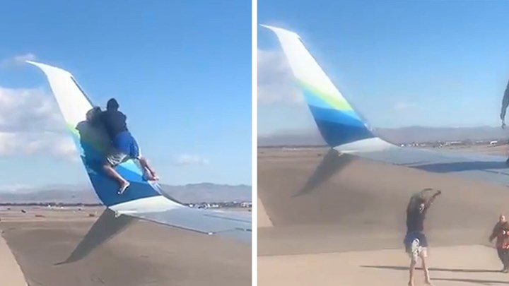Λας Βέγκας: Σκαρφάλωσε στο φτερό αεροπλάνου λίγο πριν την απογείωση - Επεισοδιακή σύλληψη - ΠΕΡΙΕΡΓΑ