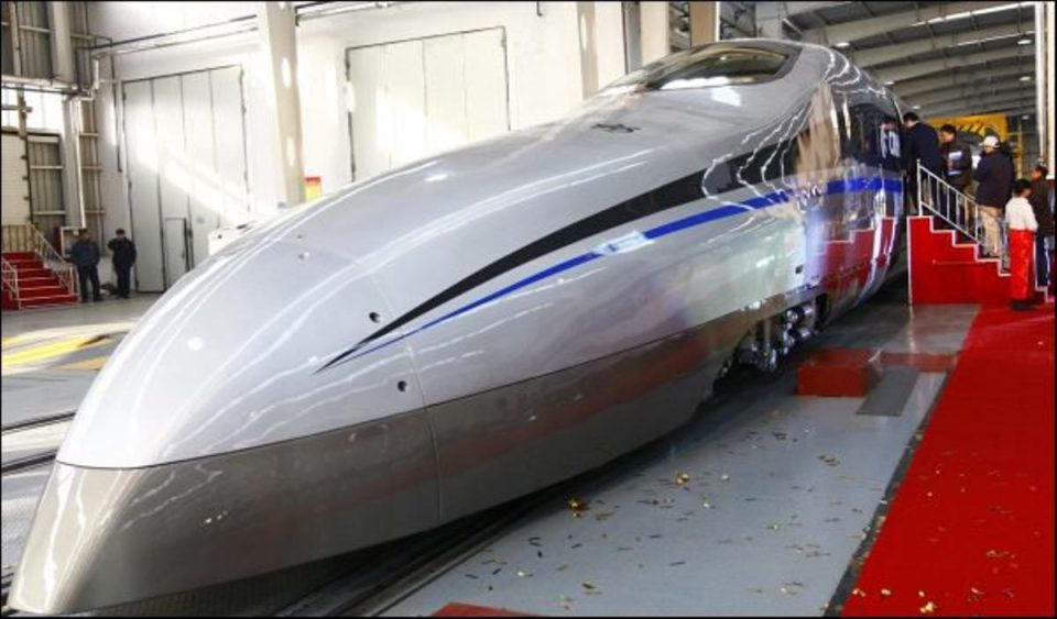 Τρένο που θα αγγίζει την ταχύτητα των 620 χιλιομέτρων την ώρα εγκαινιάστηκε στην Κίνα - ΔΙΕΘΝΗ