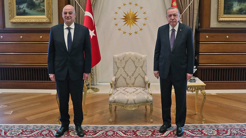Δένδιας : Ολοκληρώθηκε η συνάντηση με Ερντογάν - Περίπου μία ώρα διήρκεσαν οι συνομιλίες - ΠΟΛΙΤΙΚΗ