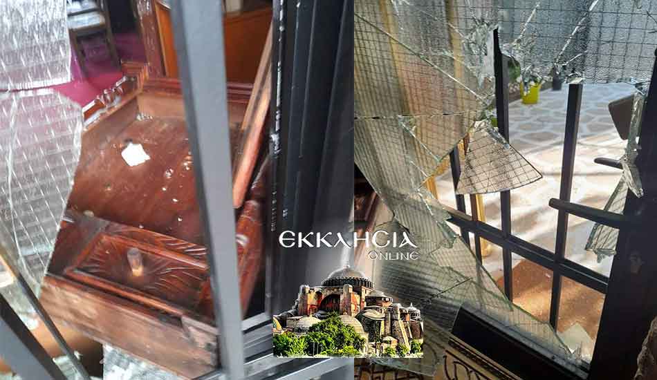 Δείτε εικόνες: Εισέβαλαν με τσεκούρια στο προσκύνημα Αγίου Παρθενίου στην Αθήνα - ΕΚΚΛΗΣΙΑ
