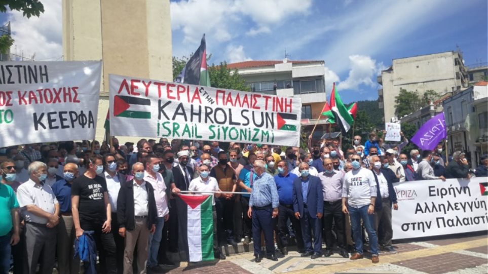 Χέρι-χέρι με τον ψευδομουφτή Αχμέτ Μετέ ο ΣΥΡΙΖΑ Ξάνθης σε εκδήλωση για την Παλαιστίνη - ΠΟΛΙΤΙΚΗ