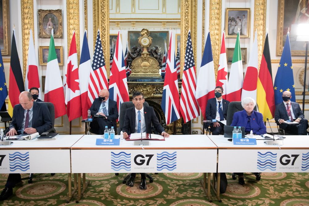 Ιστορική συμφωνία από τους G7 για τον παγκόσμιο εταιρικό φόρο - ΟΙΚΟΝΟΜΙΑ
