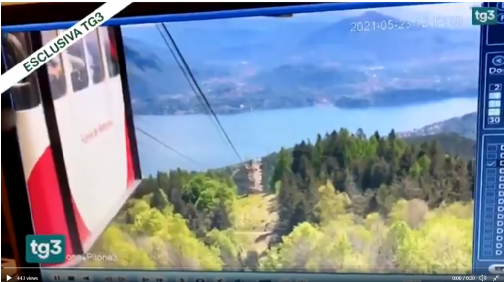 Στη δημοσιότητα βίντεο – ντοκουμέντο από την πτώση του τελεφερίκ στην Ιταλία - ΔΙΕΘΝΗ