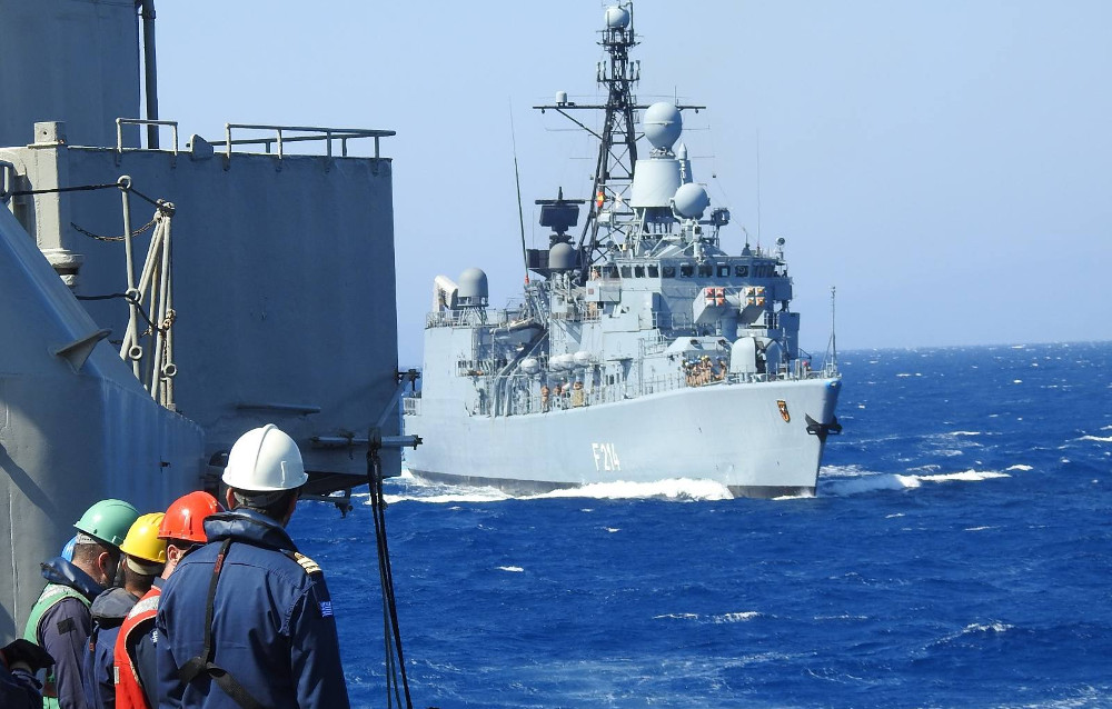 Passex: Εικόνες και βίντεο από την κοινή άσκηση ναυτικών μονάδων Ελλάδας και Γερμανίας στο Αιγαίο - ΕΘΝΙΚΑ