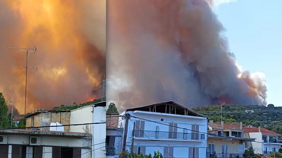 Κορινθία: Πυρκαγιά στα Ίσθμια στον δρόμο προς Επίδαυρο - Δείτε βίντεο - ΚΟΡΙΝΘΙΑ
