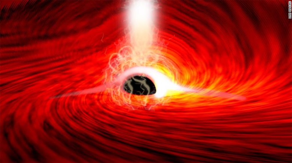 Αστρονόμοι εντόπισαν για πρώτη φορά φως πίσω από μια μαύρη τρύπα - ΔΙΕΘΝΗ