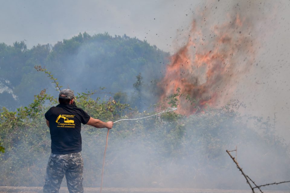 Φωτιά στην Εύβοια: Κυκλωμένο από τις φλόγες το χωριό Ελληνικά – Δοκιμάζονται Βασιλικά, Ψαροπούλι - ΕΛΛΑΔΑ
