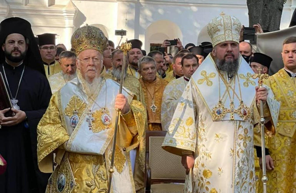 Ο Οικουμενικός Πατριάρχης συλλειτούργησε με τον Επιφάνιο στο Κίεβο - ΕΚΚΛΗΣΙΑ