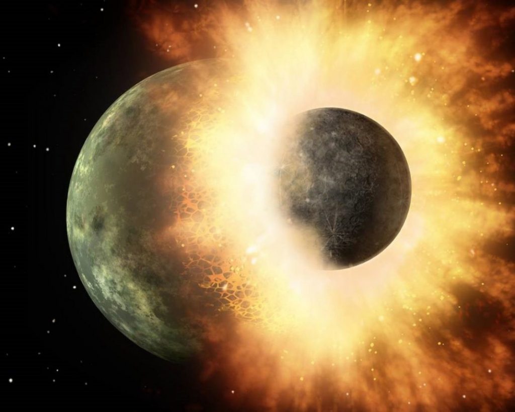 Το φεγγάρι σχηματίστηκε πιθανότατα μετά από διπλή σύγκρουση - ΔΙΕΘΝΗ