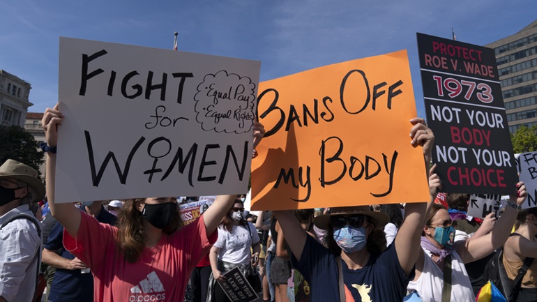 ΗΠΑ: Χιλιάδες διαδηλωτές στους δρόμους για την υπεράσπιση του δικαιώματος στην άμβλωση - ΔΙΕΘΝΗ