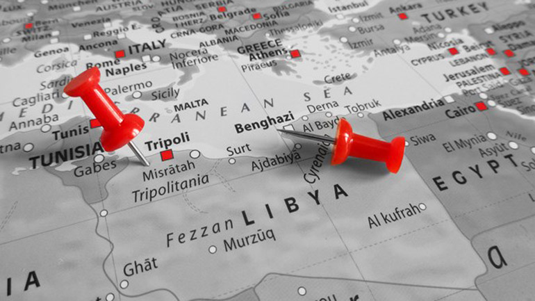Ο πρωθυπουργός της Λιβύης με τον Έλληνα ΥΦΥΠΕΞ Κ. Φραγκογιάννη εγκαινίασαν την έκθεση LIbya Build - ΠΟΛΙΤΙΚΗ
