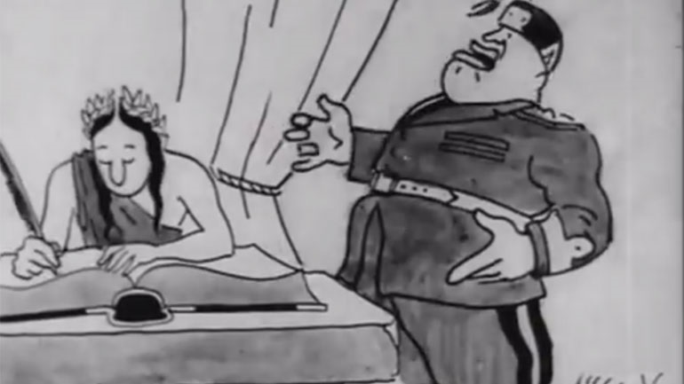 «Ο Ντούτσε αφηγείται…» Η πρώτη ελληνική ταινία κινουμένων σχεδίων - ΠΟΛΙΤΙΣΜΟΣ