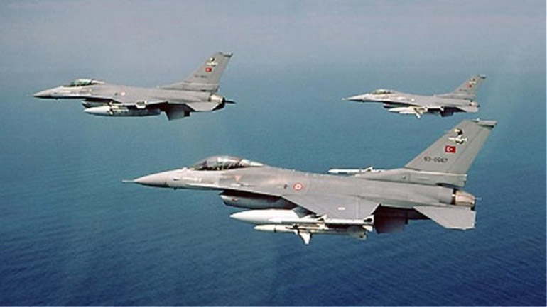 Υπερπτήσεις τουρκικών F-16 πάνω από Μακρονήσι και Ανθρωποφάγους - ΕΛΛΑΔΑ