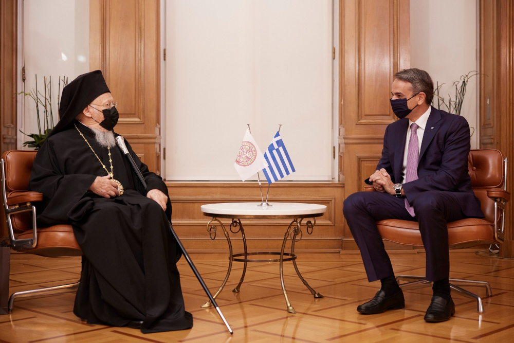 Συνάντηση Μητσοτάκη με Βαρθολομαίο: Στήριξη Ελλάδας στα δίκαια αιτήματα του Οικουμενικού Θρόνου - ΕΚΚΛΗΣΙΑ