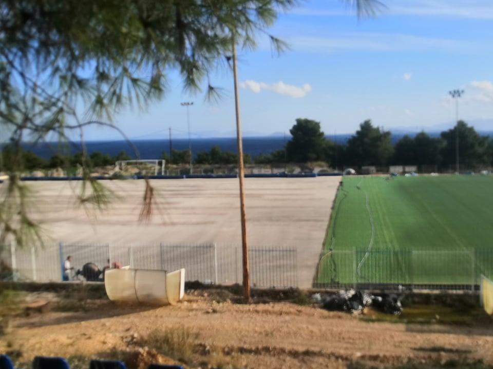 Δήμος Λουτρακίου: Συνεχίζονται οι εργασίες βελτίωσης και συντήρησης του γηπέδου Αγίων Θεοδώρων - ΚΟΡΙΝΘΙΑ