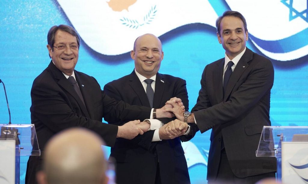 Ελλάδα – Κύπρος – Ισραήλ: Ξεκάθαρα μηνύματα προς την Τουρκία στην κοινή διακήρυξη των τριών ηγετών - ΕΘΝΙΚΑ