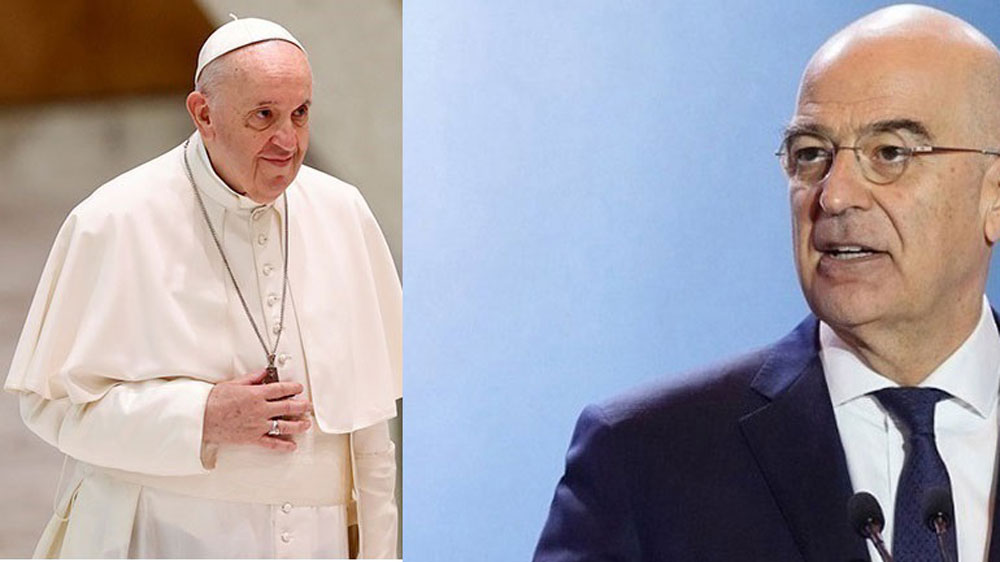 Τον Πάπα Φραγκίσκο θα υποδεχθεί το Σάββατο, εκ μέρους της κυβέρνησης, ο Ν. Δένδιας - ΠΟΛΙΤΙΚΗ