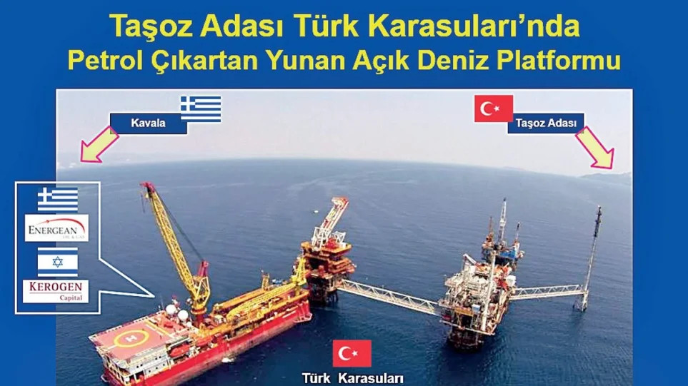 «Η Ελλάδα κλέβει τουρκικό πετρέλαιο στη Θάσο» γράφει προκλητικά η τουρκική Sozcu - ΕΘΝΙΚΑ
