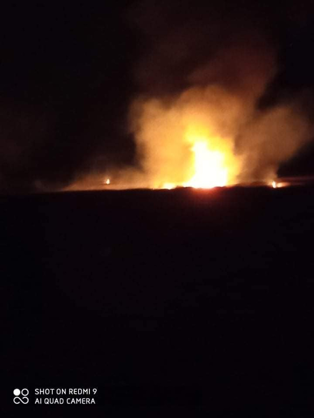 Φωτιά σε καλαμιές στη Λίμνη Στυμφαλίας - ΚΟΡΙΝΘΙΑ