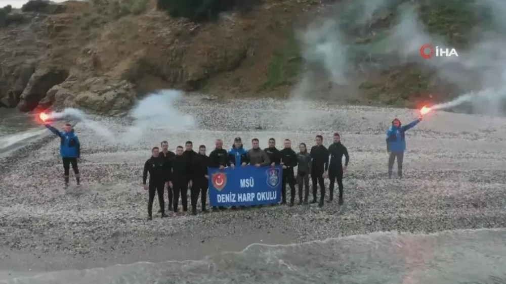 Προκλητικό βίντεο για το Καστελλόριζο μετά τις απειλές Ακάρ: Τα 1.950 μέτρα και οι Τούρκοι σπουδαστές να κολυμπούν - ΕΘΝΙΚΑ