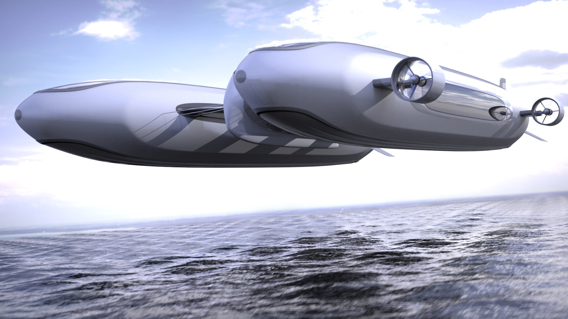 Air Yacht: Ένα φουτουριστικό σούπερ-γιοτ που θα μπορεί να πετά αλλά και να πλέει - ΠΕΡΙΕΡΓΑ