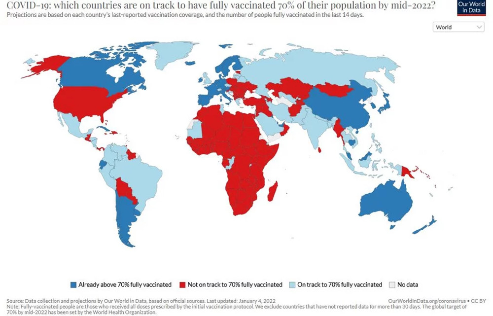 Ποιες χώρες κερδίζουν το στοίχημα του εμβολιασμού -Σε ποια θέση είναι η Ελλάδα - ΕΛΛΑΔΑ
