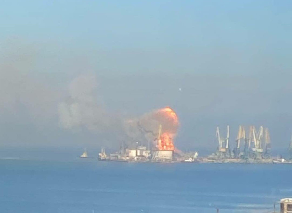 Πόλεμος στην Ουκρανία: Αντεπίθεση στο Μπερντιάνσκ, βυθίστηκε ρωσικό πλοίο – Ζελένσκι: Διαδηλώστε κατά της Ρωσίας - ΔΙΕΘΝΗ