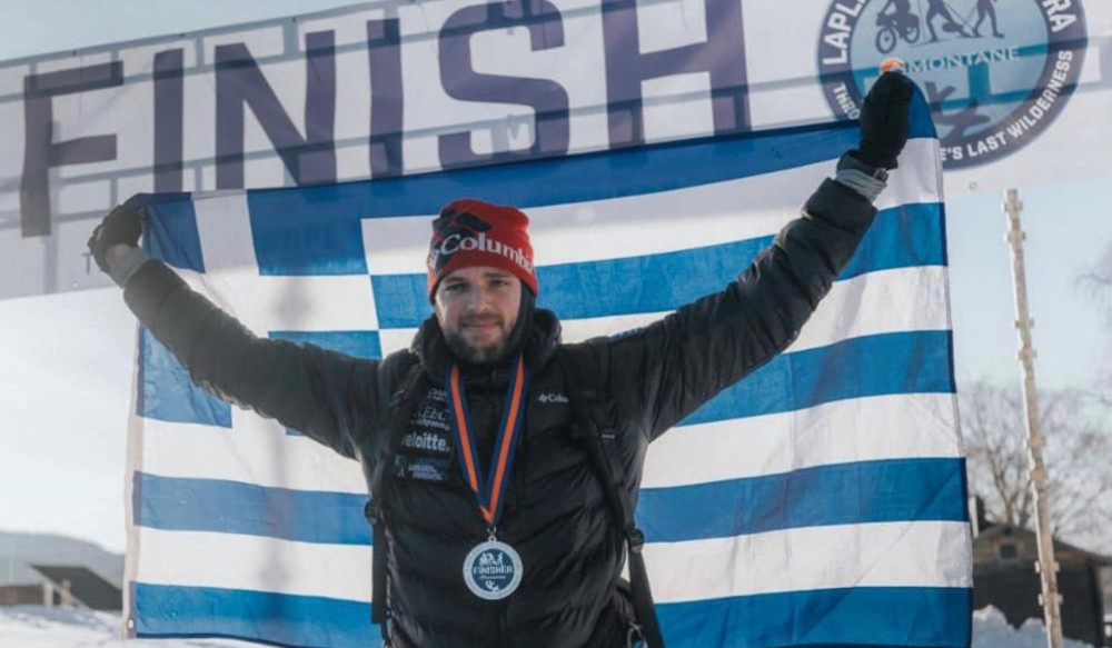 Μάριος Γιαννάκου: «Έβγαλε» τον υπερμαραθώνιο 500 χλμ στον Αρκτικό Κύκλο – «Η σημαία και η αγάπη του κόσμου με βοήθησαν να τερματίσω» - ΑΘΛΗΤΙΚΑ