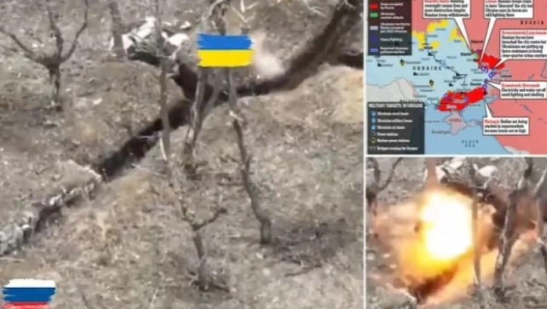 Η στιγμή που ο «Ράμπο» Ουκρανός τα βάζει μόνος του με μια ομάδα Ρώσων λίγο πριν τον σκοτώσουν (vid) - ΔΙΕΘΝΗ