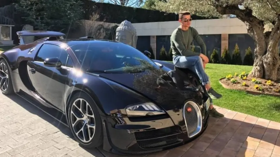 Υπάλληλος του Κριστιάνο Ρονάλντο τράκαρε τη Bugatti του αξίας δύο εκατ. ευρώ - ΑΘΛΗΤΙΚΑ
