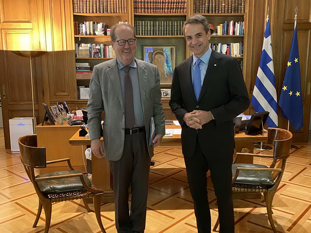 Θέματα στρατηγικής σημασίας για την Περιφέρεια Πελοποννήσου συζήτησε ο περιφερειάρχης Π. Νίκας με τον πρωθυπουργό Κυρ. Μητσοτάκη - ΕΛΛΑΔΑ