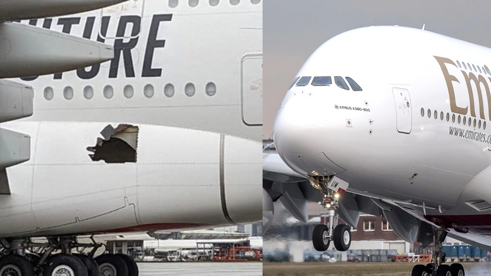 Αεροσκάφος της Emirates πέταξε από το Ντουμπάι στην Αυστραλία έχοντας τρύπα στην άτρακτο - ΔΙΕΘΝΗ