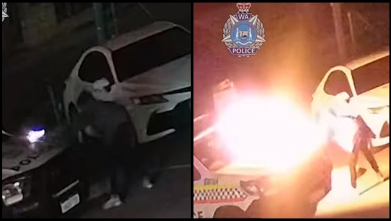 Αυστραλοί πιτσιρικάδες πυρπόλησαν περιπολικό, όμως κάηκε ο ένας: Τους επικήρυξε η αστυνομία - ΔΙΕΘΝΗ
