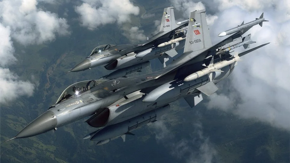 Νέα υπερπτήση τουρκικών F-16 πάνω από τη Ζουράφα - ΕΛΛΑΔΑ