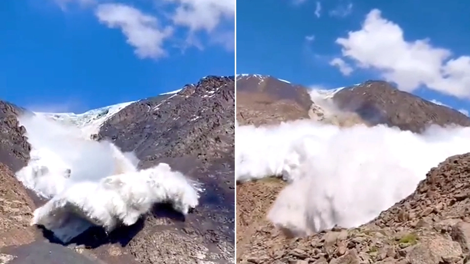 Κιργιστάν: Τουρίστες γλίτωσαν από θαύμα από χιονοστιβάδα στα βουνά του Τιεν Σαν – Δείτε βίντεο - ΔΙΕΘΝΗ