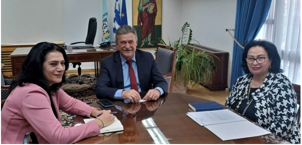 Βασίλης Νανόπουλος: Συνάντηση σε εξαιρετικό κλίμα με την αναπληρώτρια πρέσβη της Δημοκρατίας της Αρμενίας - ΚΟΡΙΝΘΙΑ