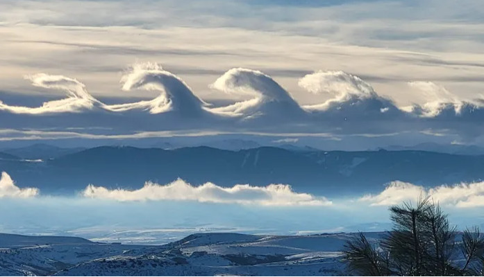 Σπάνια σύννεφα Kelvin-Helmholtz στον ουρανό του Γουαϊόμινγκ - ΠΕΡΙΕΡΓΑ