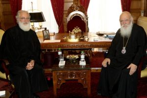 Συνάντηση Αρχιεπισκόπου με αντιπροσωπεία της Εκκλησίας της Κρήτης - ΝΕΑ