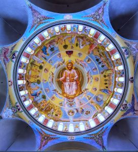 Κωνσταντίνος Μαρκόπουλος: Περίτεχνος τρούλος στον Ιερό Ναό Αγίου Διονυσίου Πειραιά από τον ζωγράφο - Ολοκληρώθηκε η Αγιογράφηση - ΝΕΑ