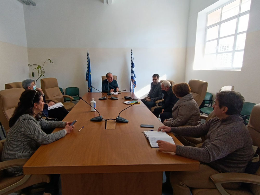 Σύσκεψη του περιφερειάρχη Πελοποννήσου Π. Νίκα με διευθυντές υπηρεσιών της Π.Ε. Μεσσηνίας - ΝΕΑ