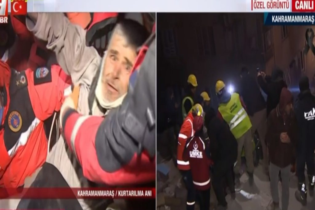 Σεισμός στην Τουρκία: Ζωντανός άνδρας κάτω από τα ερείπια μετά από 6 ημέρες – Η στιγμή του απεγκλωβισμού - ΝΕΑ