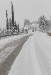 Ετοιμότητα και παρεμβάσεις από την Περιφέρεια σε όσα σημεία του οδικού δικτύου επηρεάζονται από την χιονόπτωση - ΝΕΑ