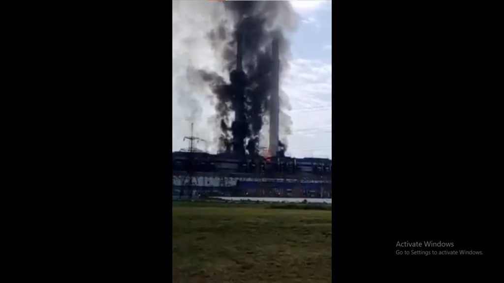 Ρωσία: Μεγάλη φωτιά σε εργοστάσιο ηλεκτρικού ρεύματος - ΝΕΑ