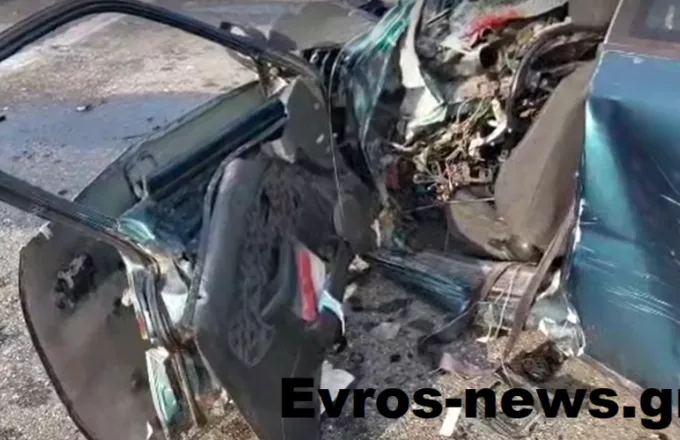 Τραγωδία στον Έβρο: Αυτοκίνητο μπήκε στο αντίθετο ρεύμα και συγκρούστηκε με αγροτικό - Νεκρός στρατιωτικός - ΝΕΑ