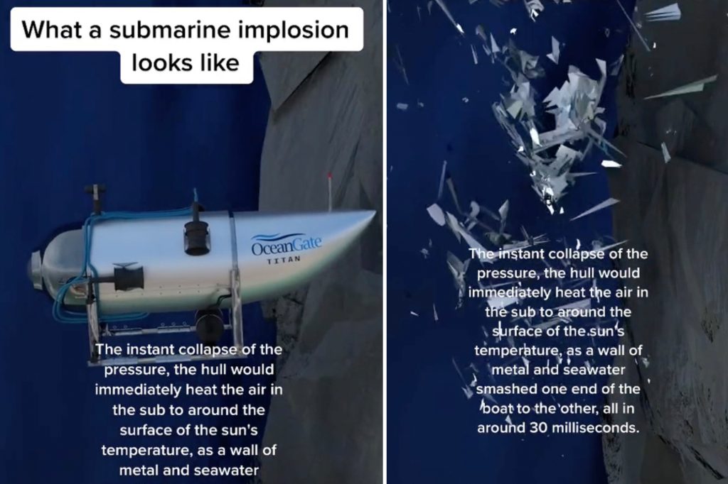 Τιτανικός: Βίντεο δείχνει τι συνέβη στο υποβρύχιο Titan - Τι είναι η «ενδόρρηξη» και ποια η διαφορά από την «έκρηξη» - ΝΕΑ