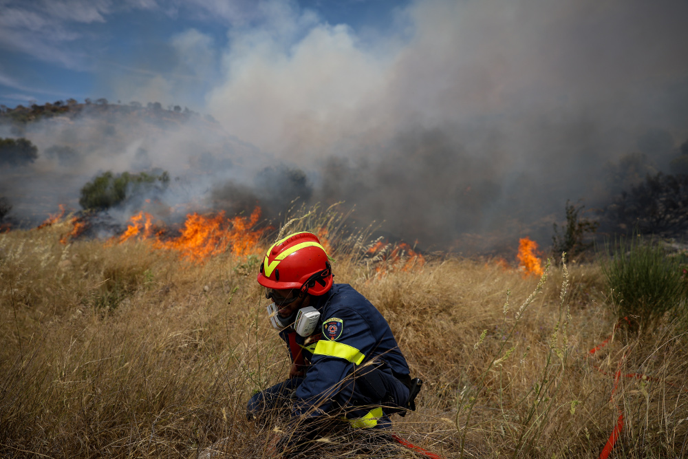 Πυροσβεστική: Ο χάρτης κινδύνου για πυρκαγιές την Τρίτη 18 Ιουλίου - ΕΚΤΑΚΤΟ